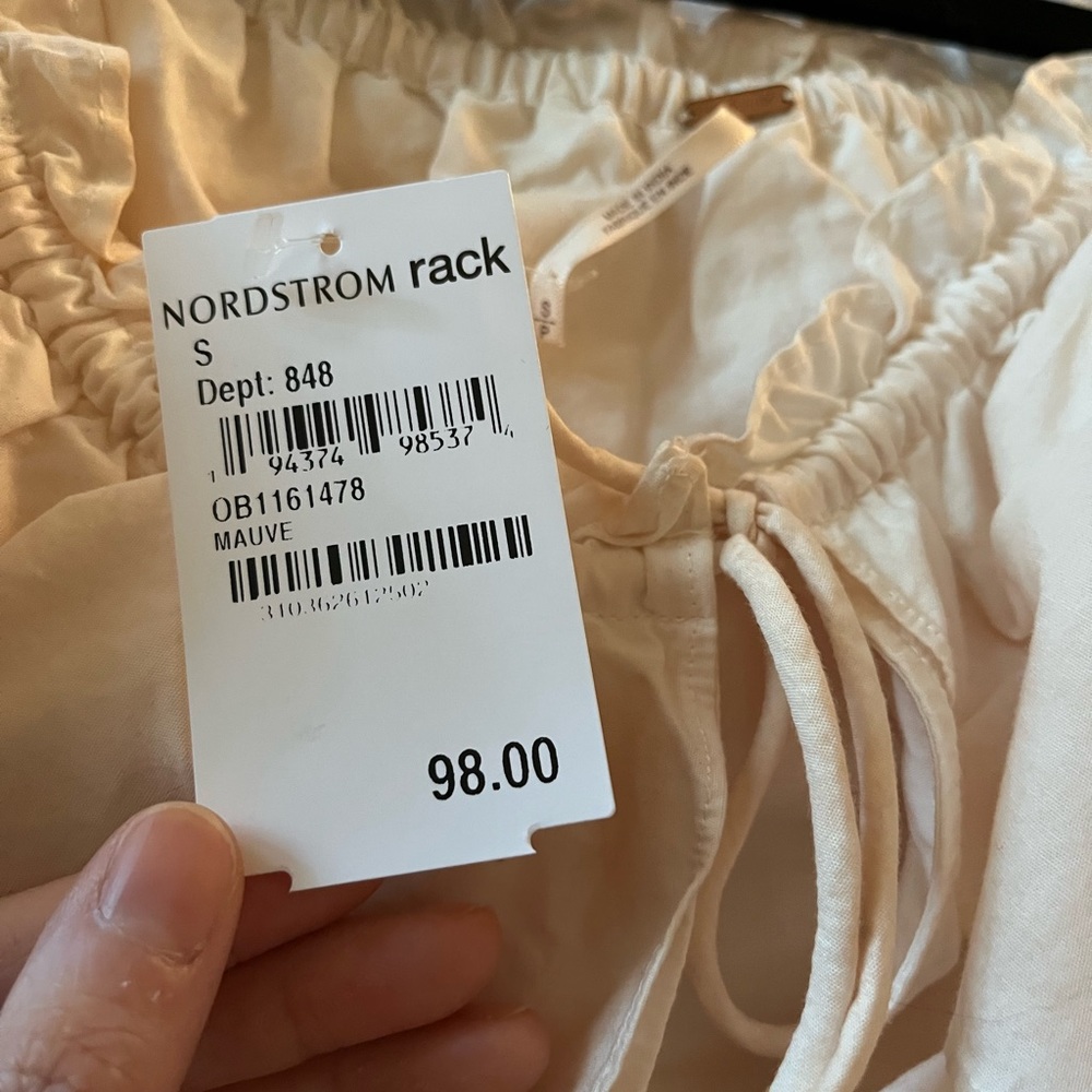 Free People Ruffle Neck Top - NEW! - Picture 5 of 5
